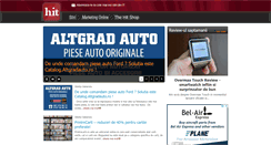 Desktop Screenshot of hit.ro